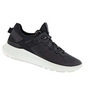 Baskets Ecco Ath-1fm Homme Noir Blanche | FR 598DFM